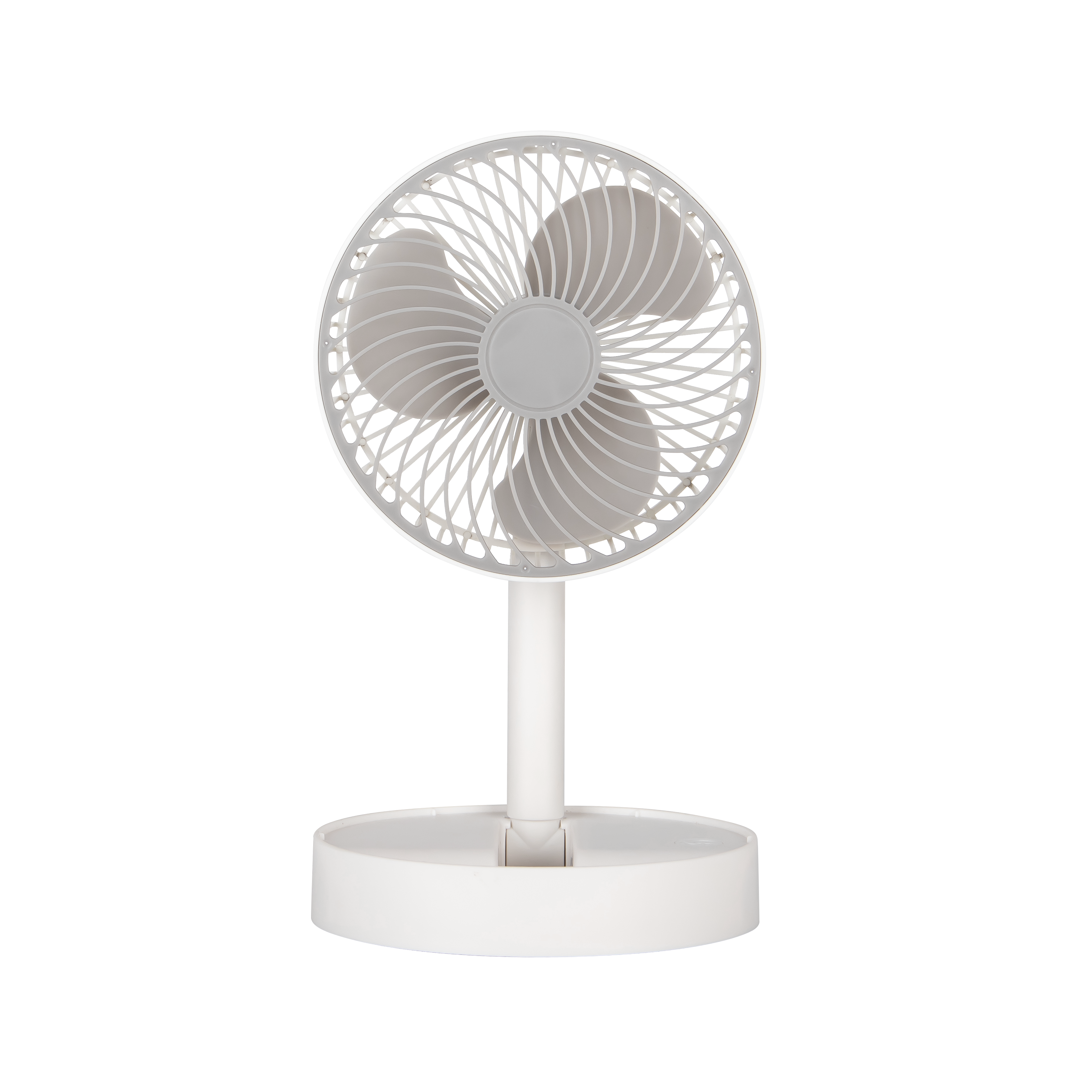 Ventilador portátil Jerico con alimentación USB y 3 aspas