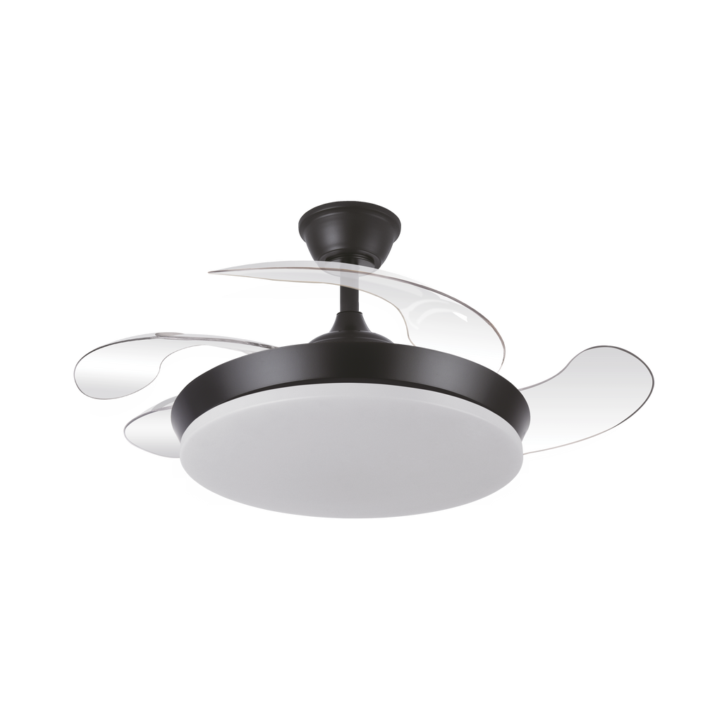 Ventilador de techo LED regulable en intensidad con 3 temperaturas de color