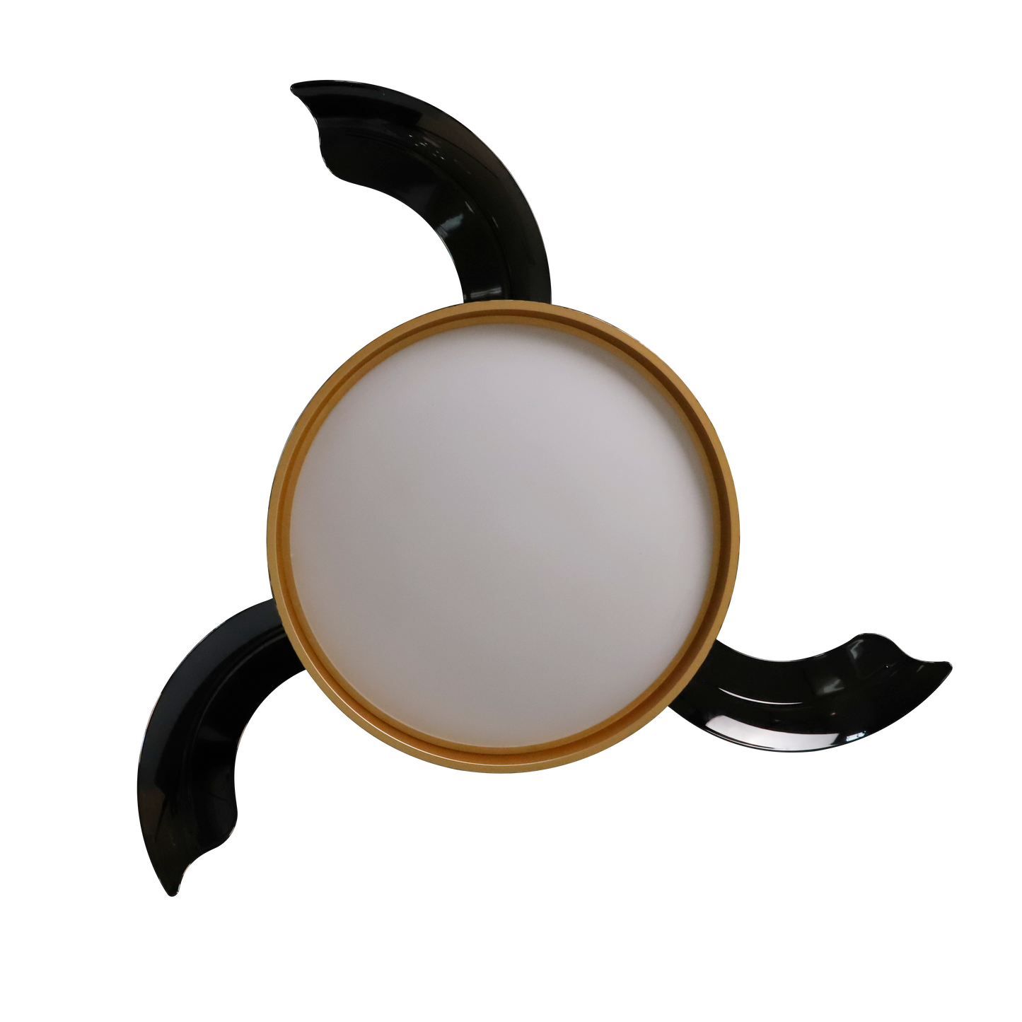 Ventilador de techo con aspas de ABS transparente para dormitorio