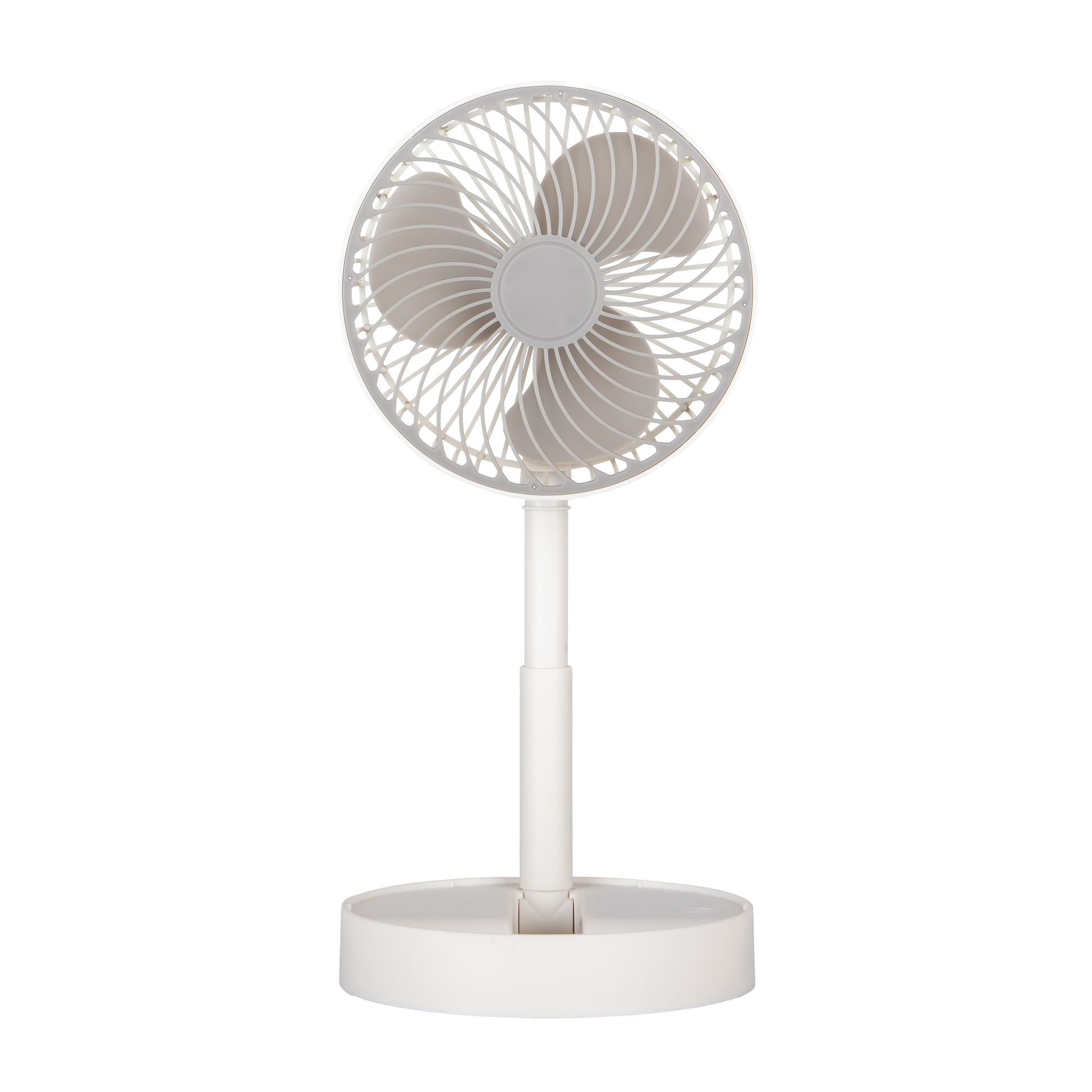 Ventilador plegable Jerico, fácil de transportar y guardar