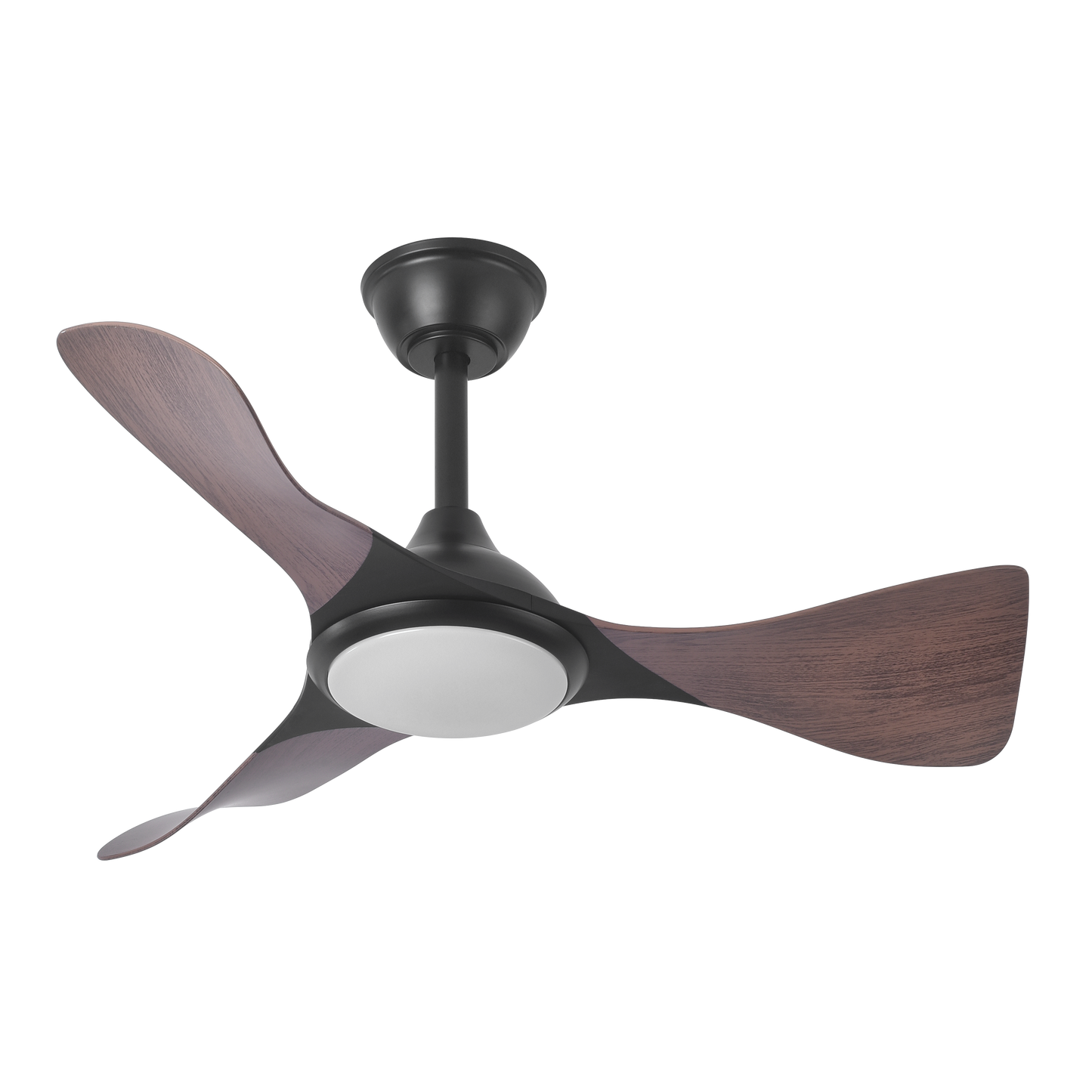 Moderno ventilador de techo con luz LED, perfecto para cualquier estancia