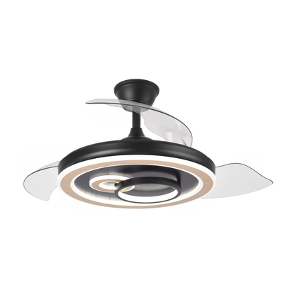 Ventilador de diseño con aspas ABS para interiores