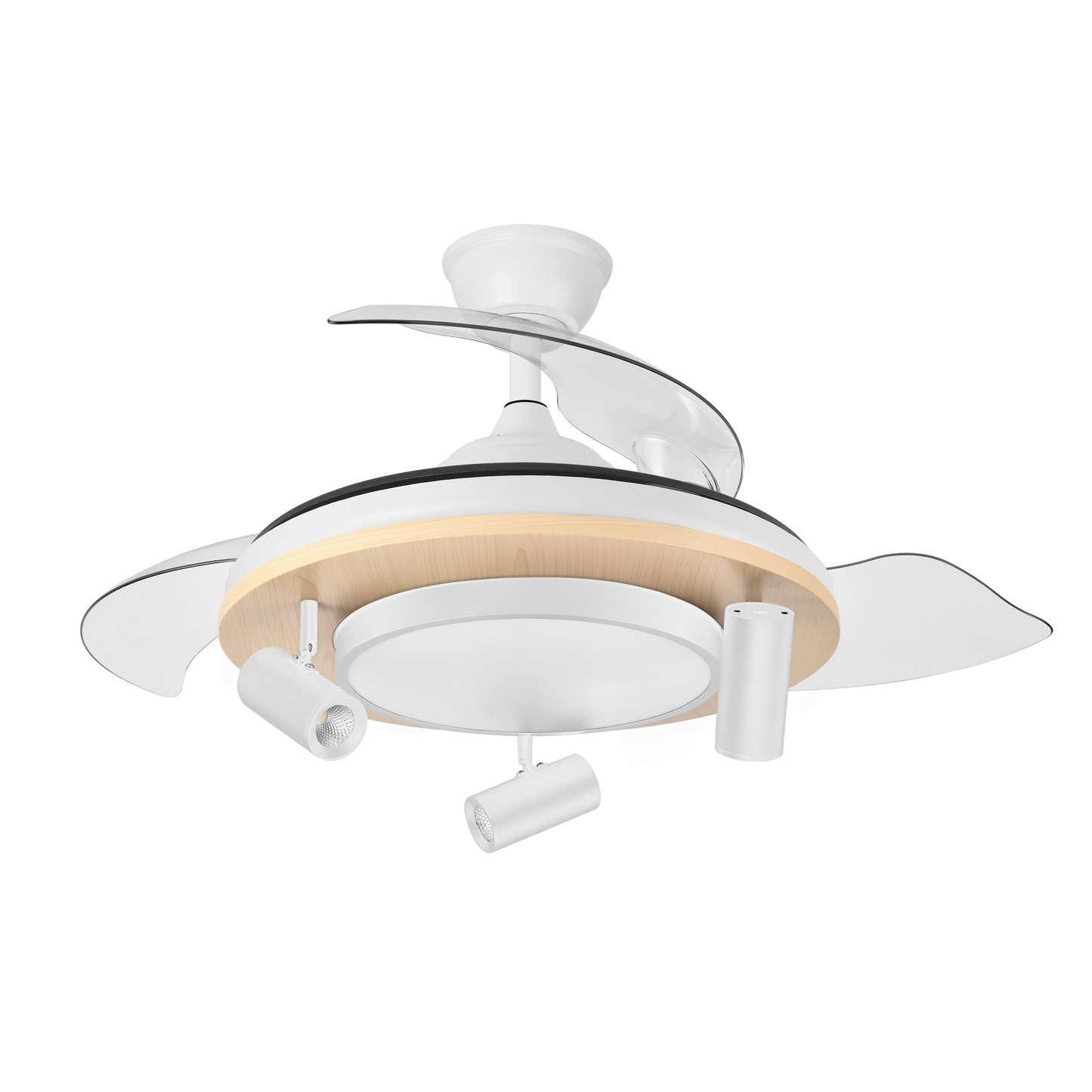 Ventilador con control remoto y app, perfecto para cualquier hogar