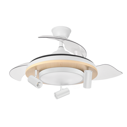 Ventilador con control remoto y app, perfecto para cualquier hogar