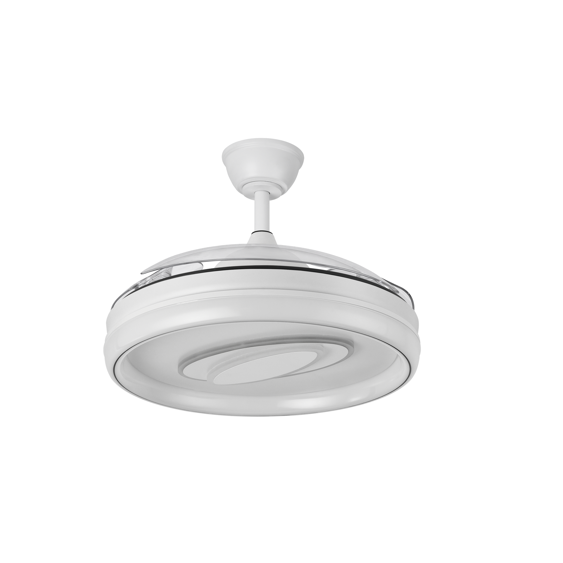 Ventilador de techo con luz LED regulable ideal para dormitorio