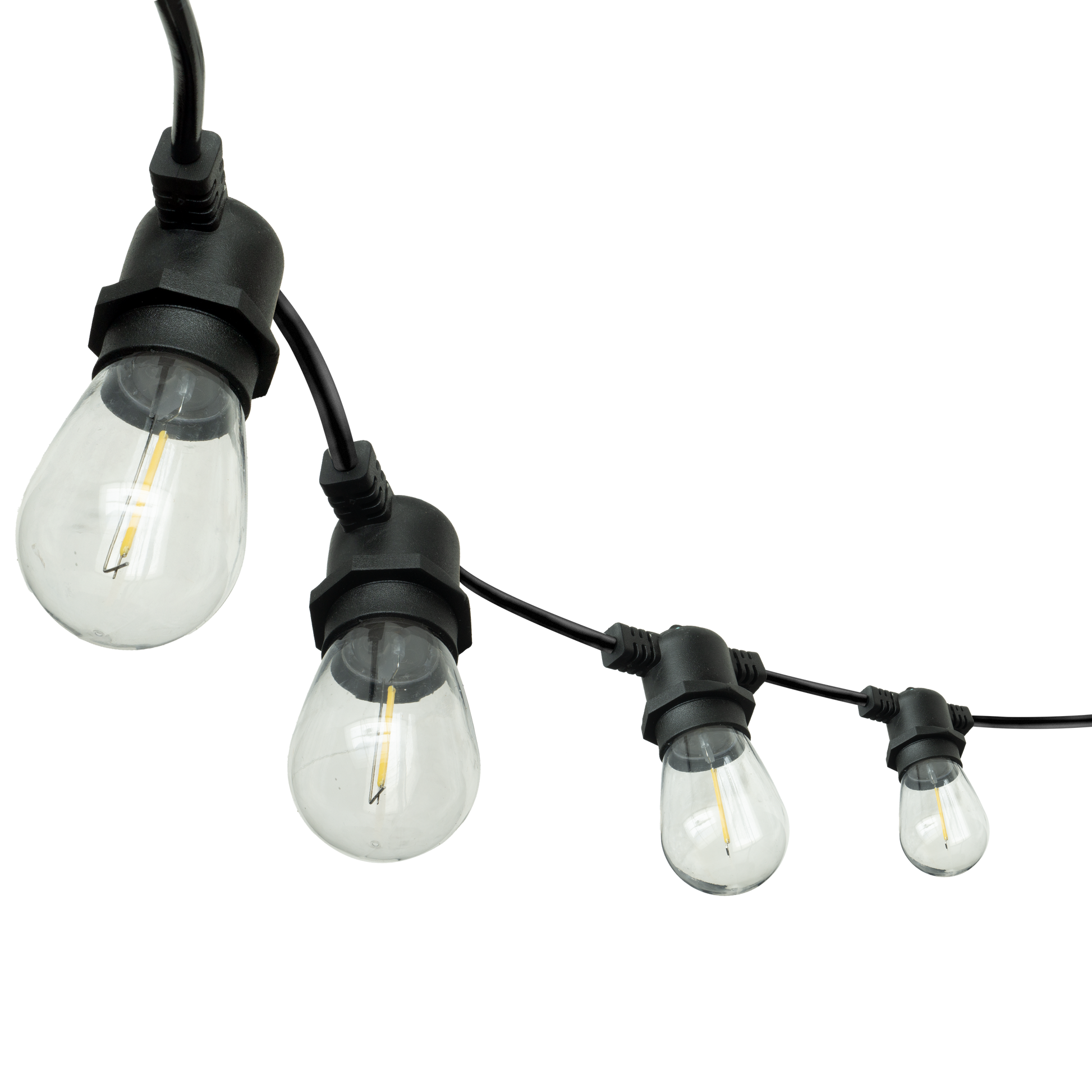 Guirnalda de luces interconectable con protección IP44 ideal para exterior