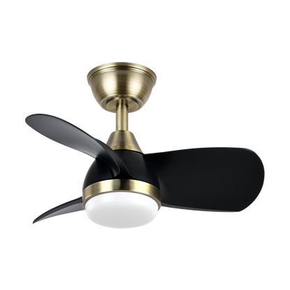 Ventilador techo moderno con iluminación LED 3 temperaturas ideal para habitaciones juveniles