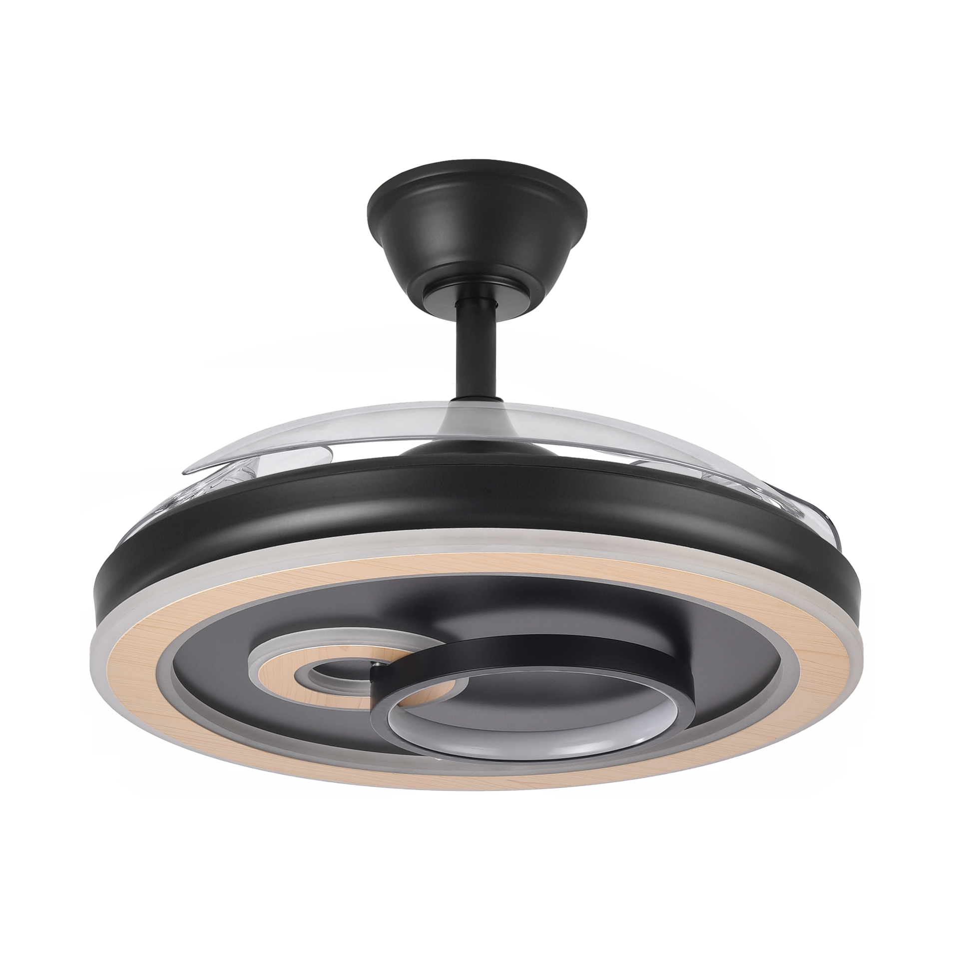 Ventilador con luz LED ideal para comedor