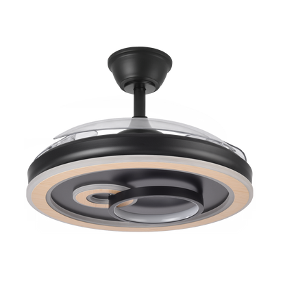 Ventilador con luz LED ideal para comedor