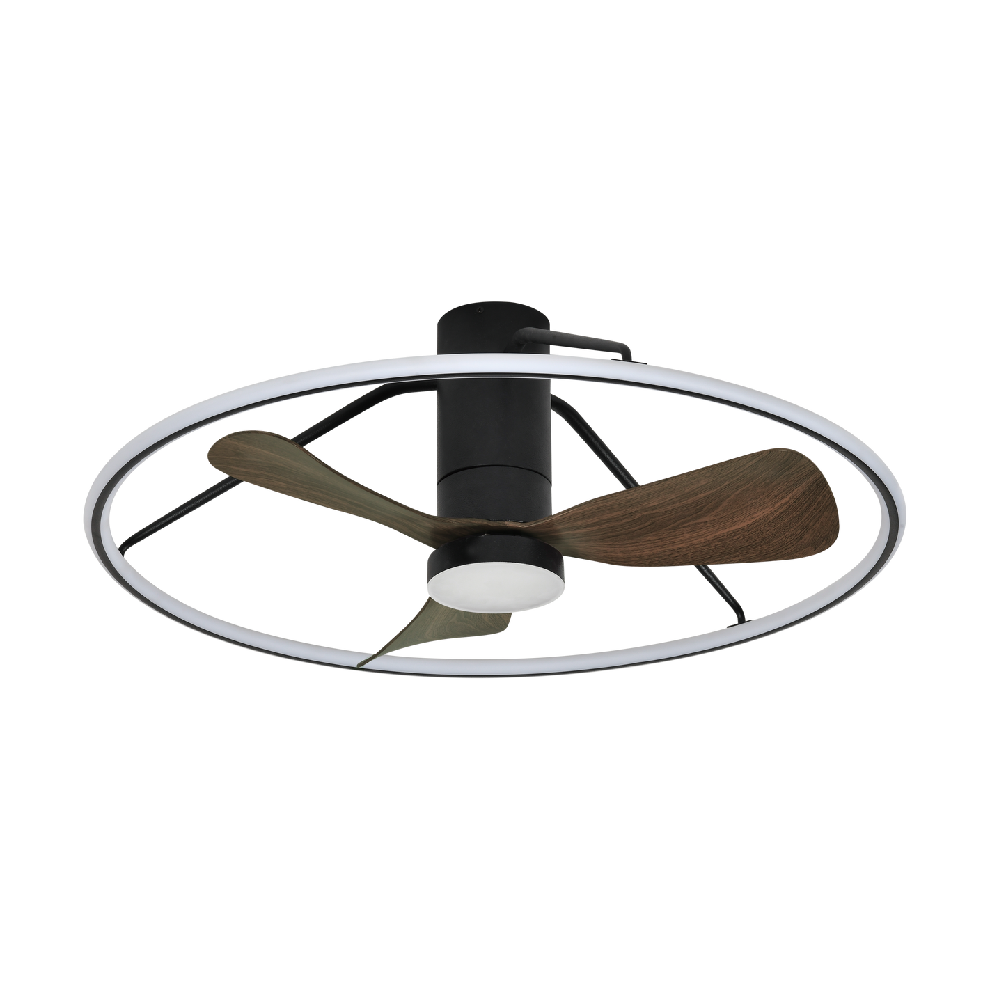 Ventilador de techo silencioso con aspas, ideal para interior