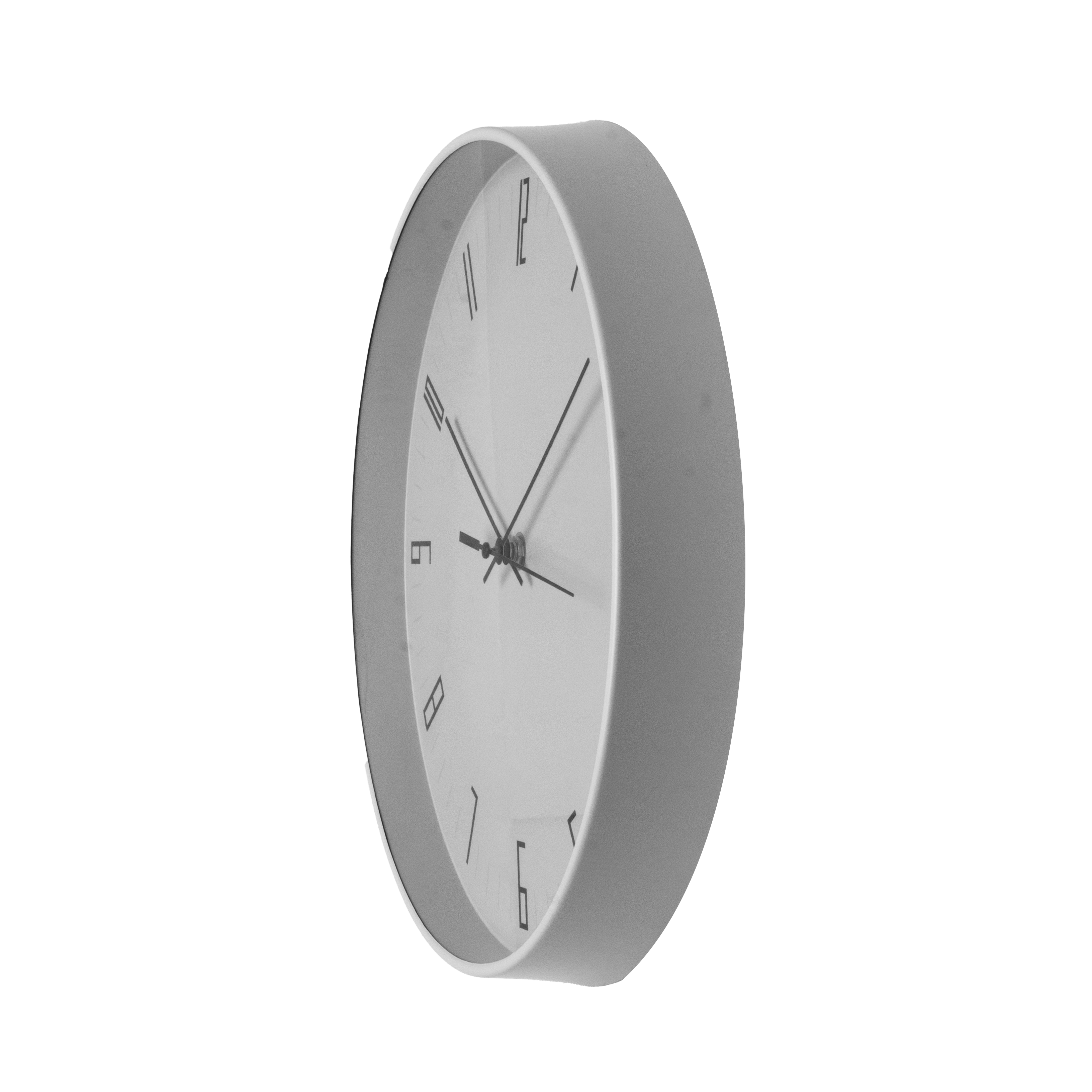 Reloj de pared con movimiento continuo silencioso de cuarzo