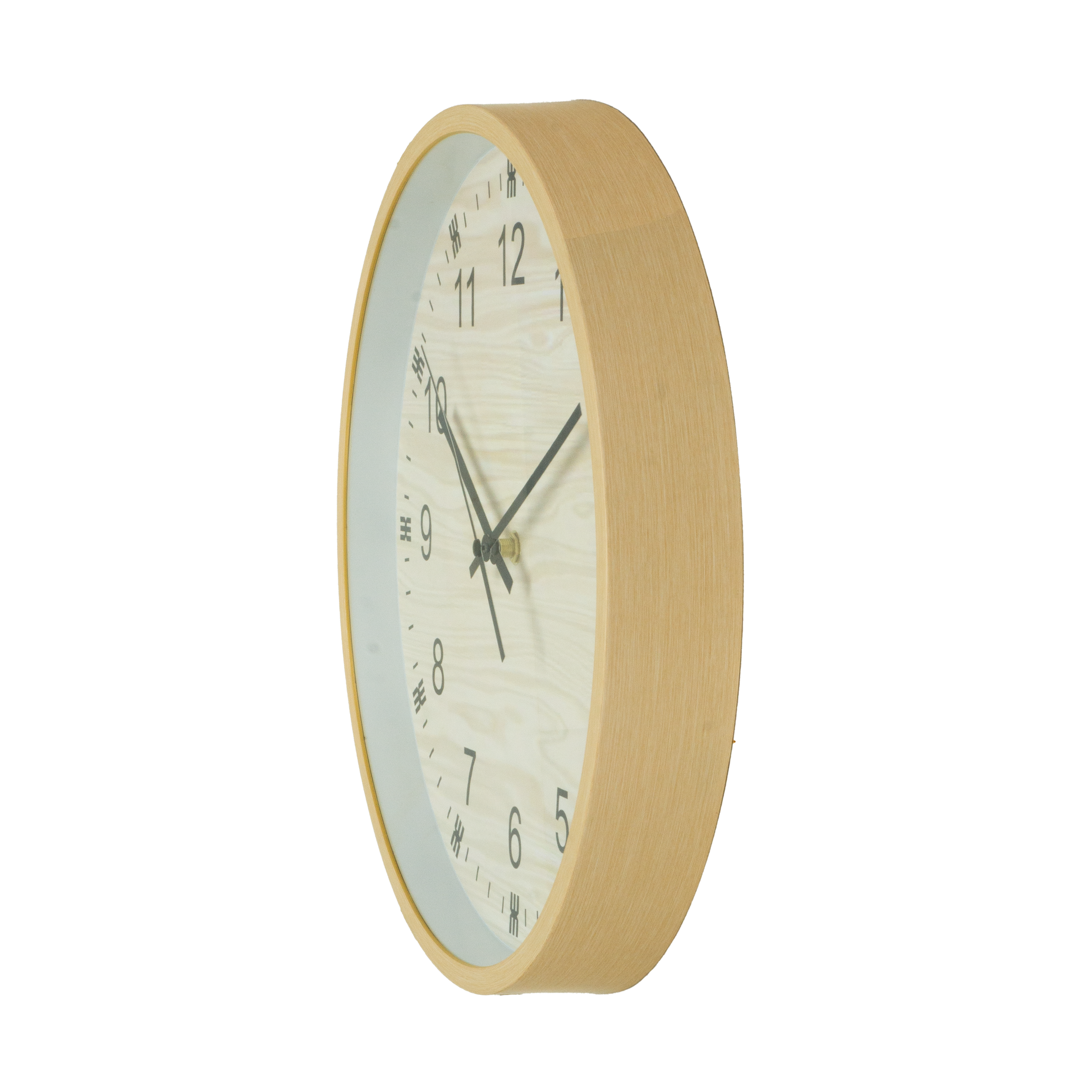 Reloj de pared con movimiento continuo silencioso
