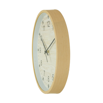 Reloj de pared con movimiento continuo silencioso