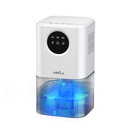 Deshumidificador con luz RGB, temporizador y sistema anticongelación para el hogar