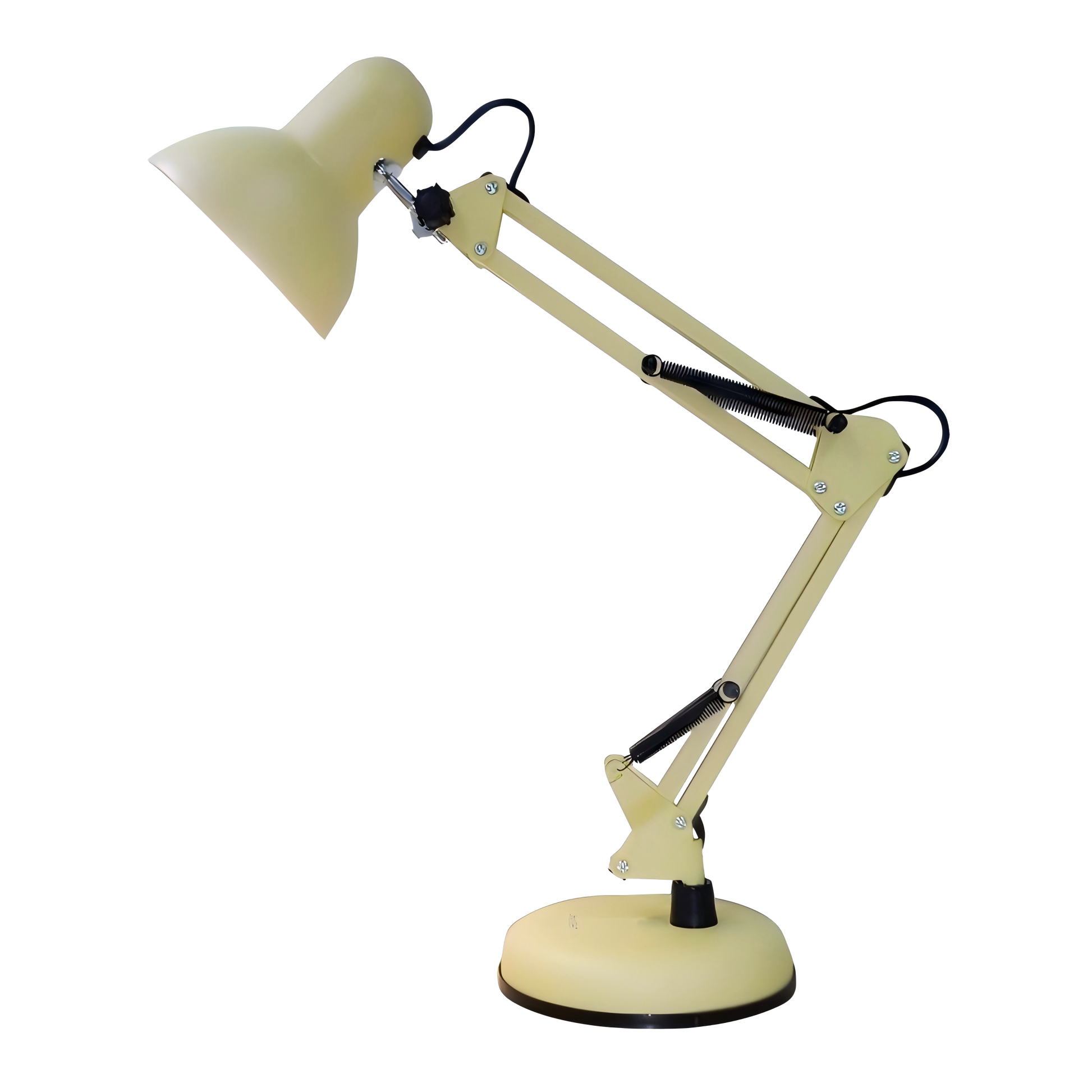 Flexo Viar fabricado en Metal color Amarillo, ideal para iluminar tu escritorio