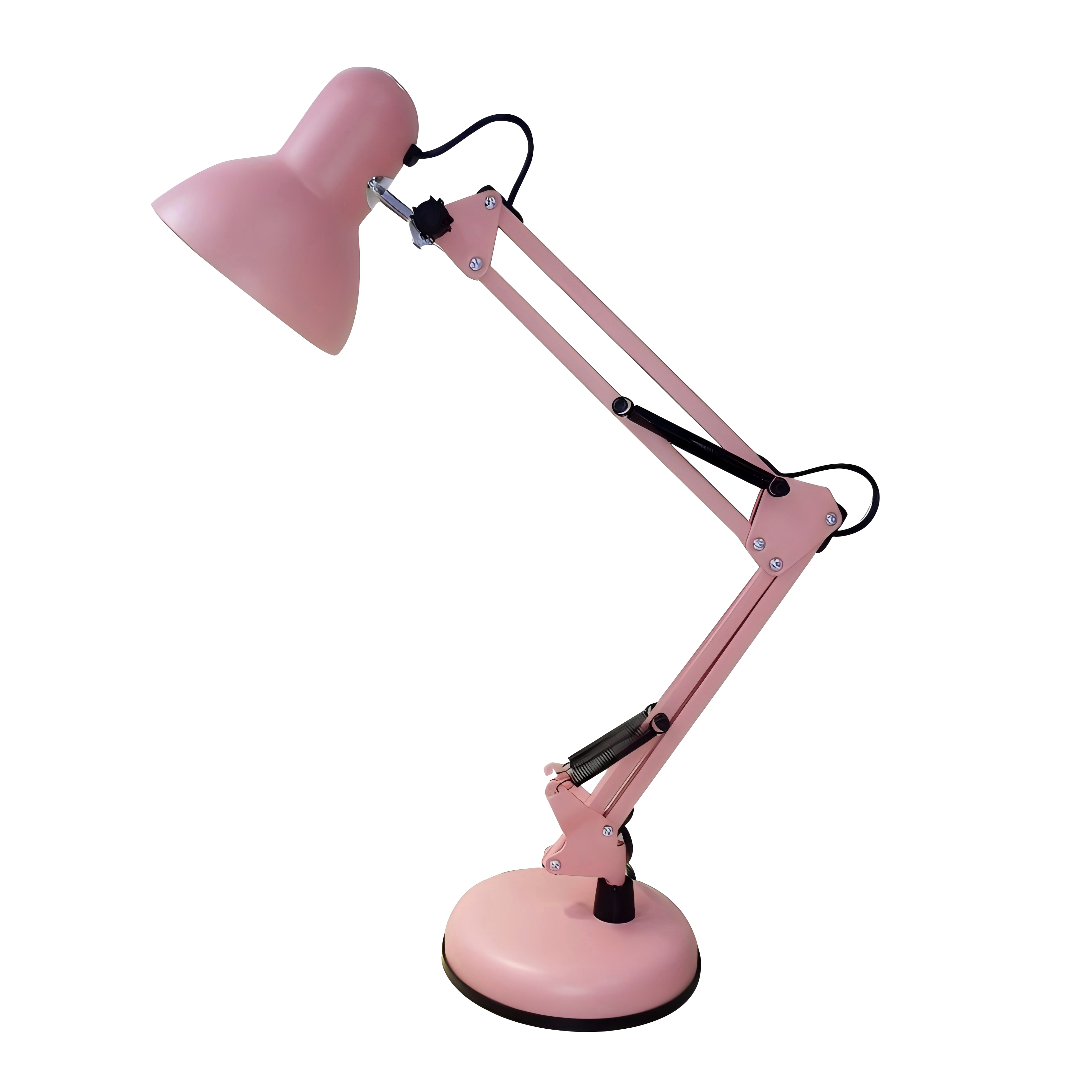 Flexo Viar fabricado en metal color rosa, estilo rústico-vintage