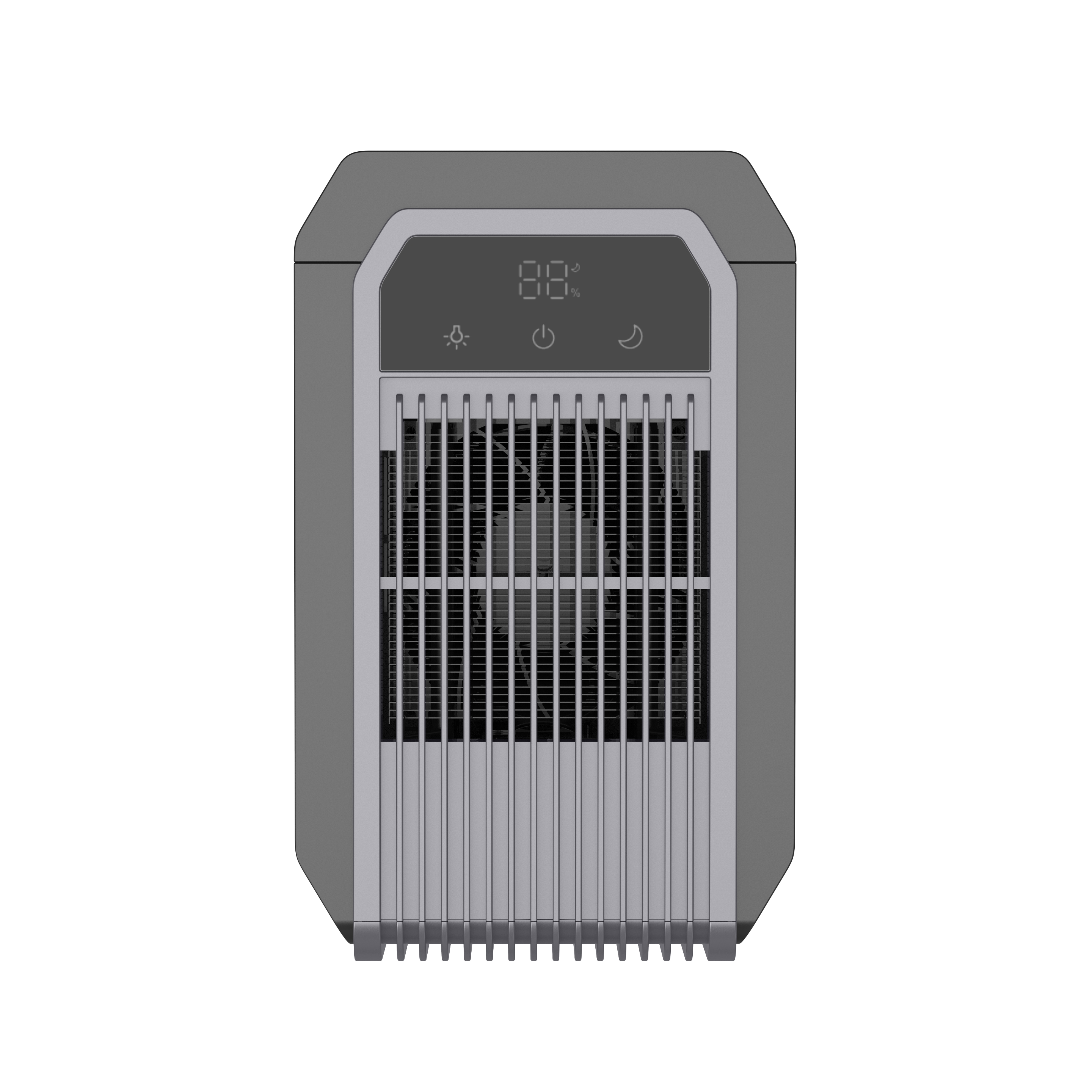 Deshumidificador Gris 85w Fabrilamp / Abrila con depósito de 2 litros