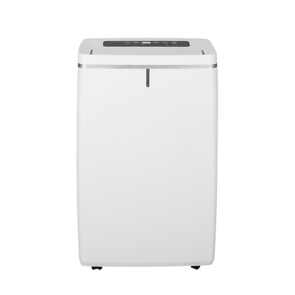 Deshumidificador blanco portátil ideal para combatir la humedad en el hogar