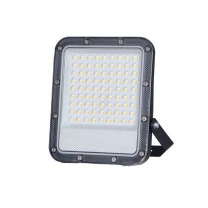 Proyector Impulso Fabrilamp / Abrila fabricado en aluminio color negro, ideal para exteriores