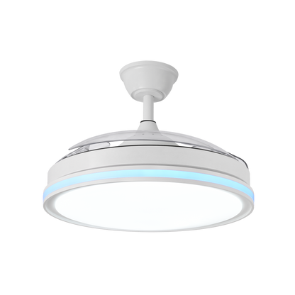 Ventilador de techo LED con temperatura de color ajustable