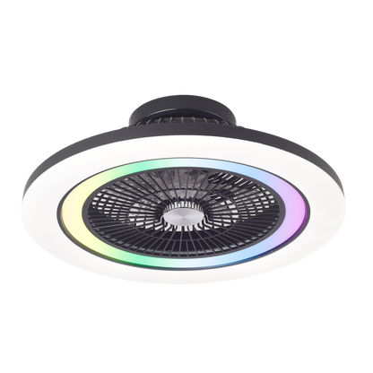 Ventilador de techo silencioso con función verano/invierno para interior