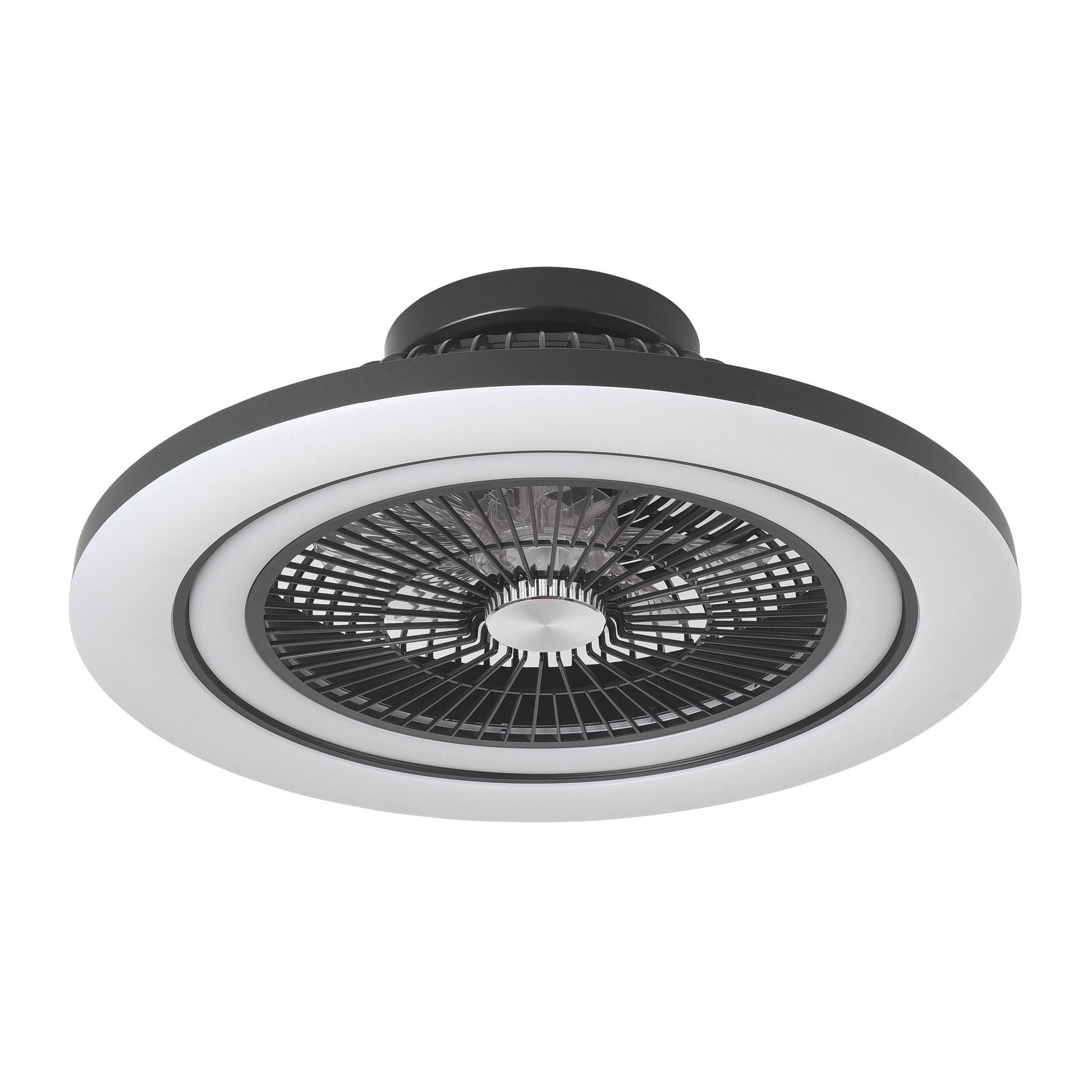 Ventilador de techo con luz personalizable ideal para dormitorio