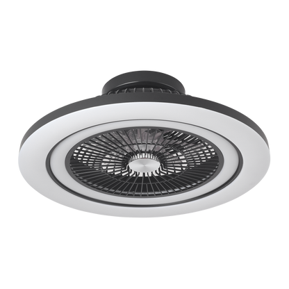 Ventilador de techo con luz personalizable ideal para dormitorio