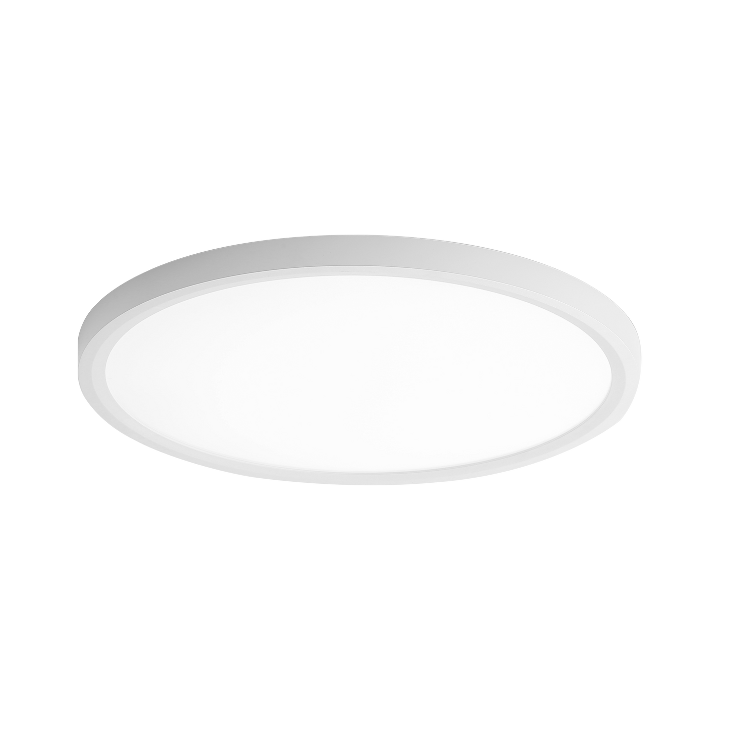 Plafón Faure fabricado en metal color blanco con luz LED