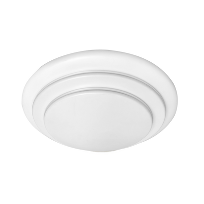 Plafón Tabasco fabricado en Metal color Blanco