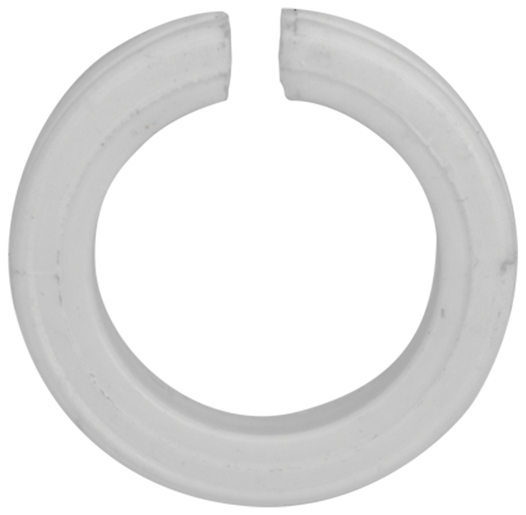 Adaptador portalámpara fabricado en plástico blanco Fabrilamp / Abrila