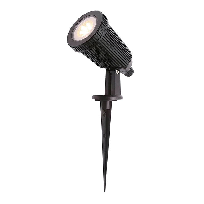 Pincho Exterior Ciclame Negro Lumit, 157930109 para jardín estanco