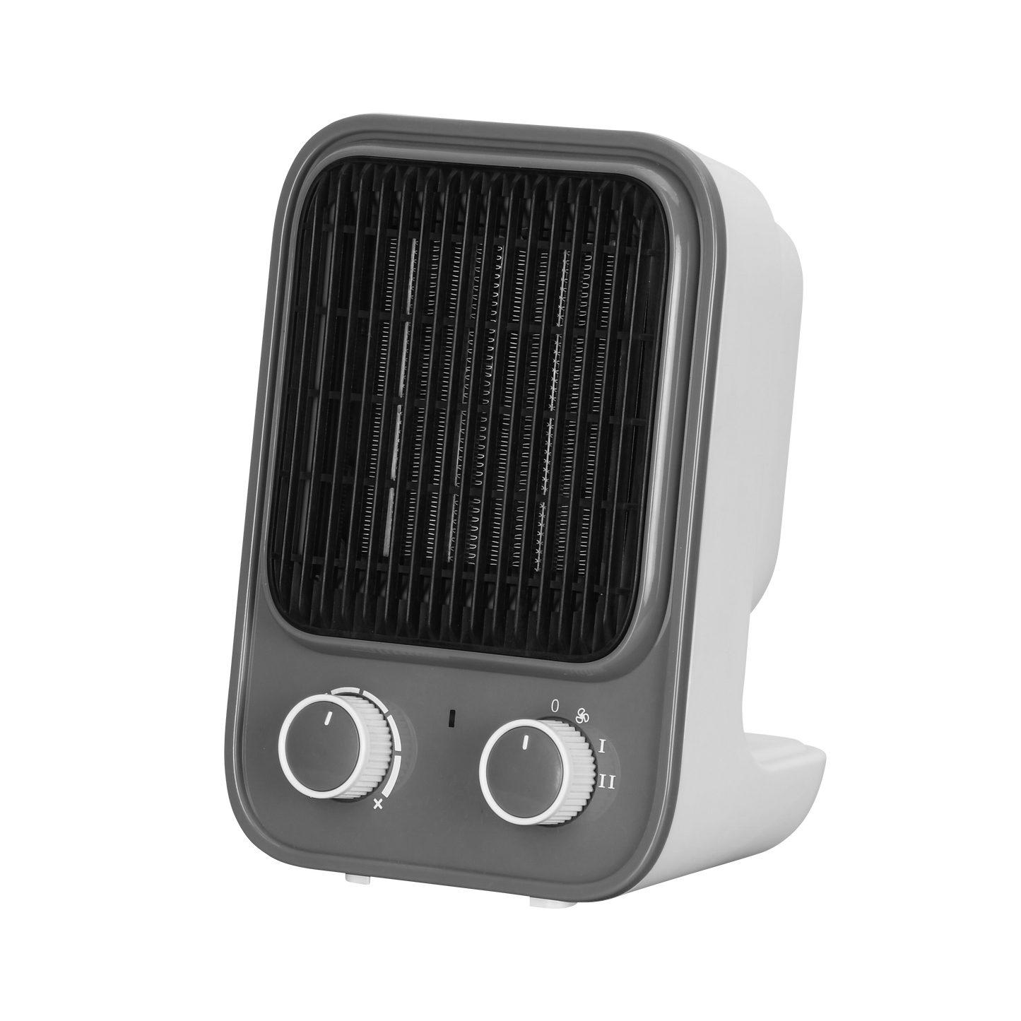 Termoventilador Junco fabricado en Policarbonato color Gris / Blanco