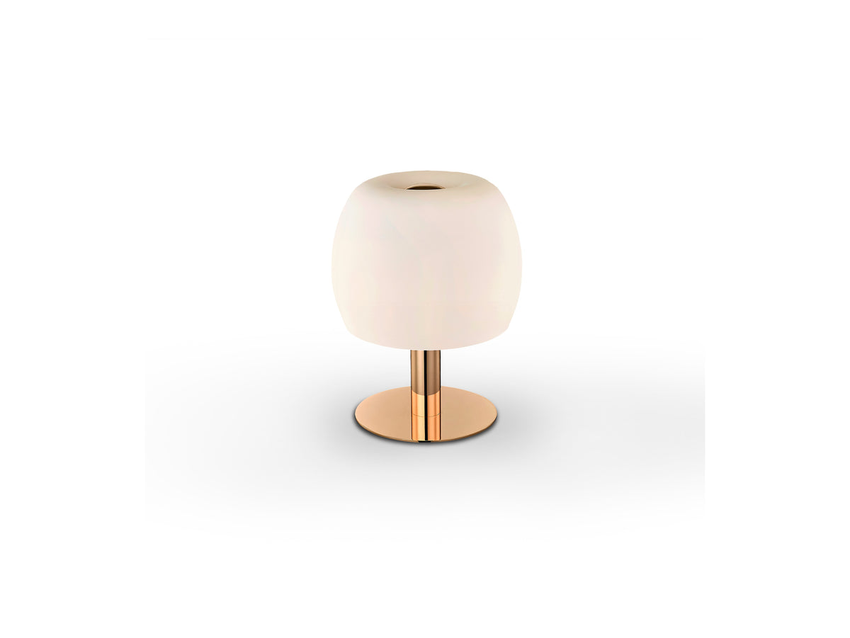 Lámpara de Sobremesa Baloon 32 cm Oro Brillo y Cristal Opal Schuller - vista principal | Schuller