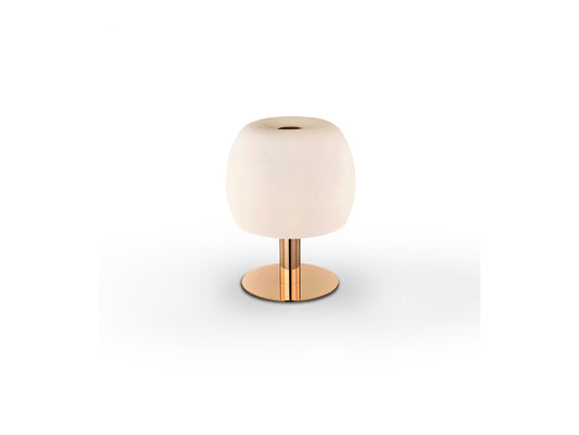 Lámpara de Sobremesa Baloon 32 cm Oro Brillo y Cristal Opal Schuller - vista principal | Schuller