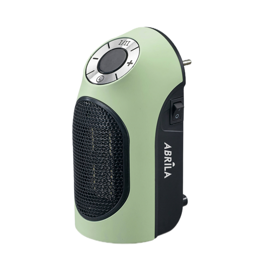 Termoventilador GOLFO fabricado en ABS color Verde y Negro