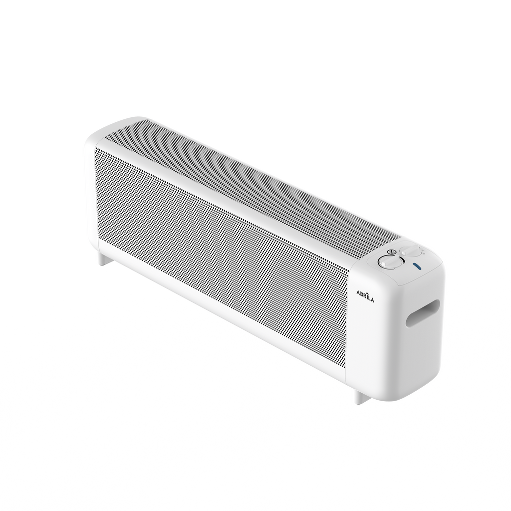 Radiador de mica blanco 2000W con diseño compacto ideal para el hogar