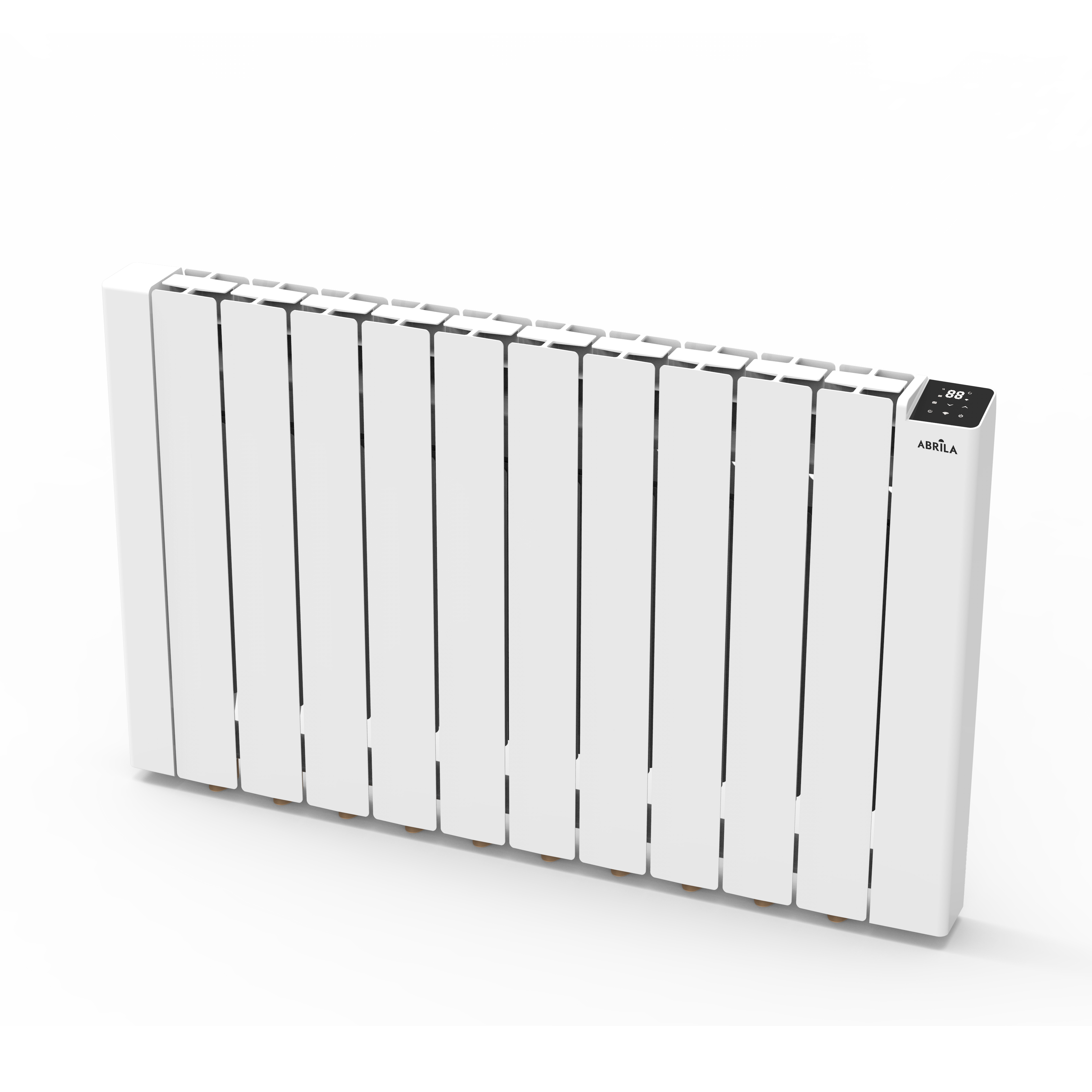 Emisor térmico de fluido blanco con programación semanal para ahorro energético