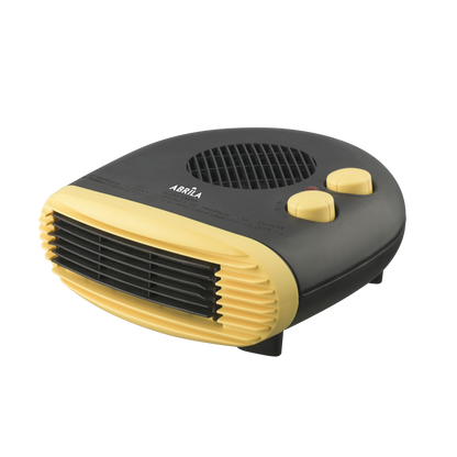 Termoventilador TORIL fabricado en Policarbonato color Negro y Amarillo