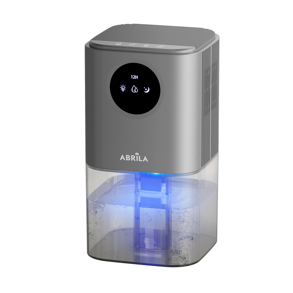 Deshumidificador Rain fabricado en ABS color Gris con luz RGB