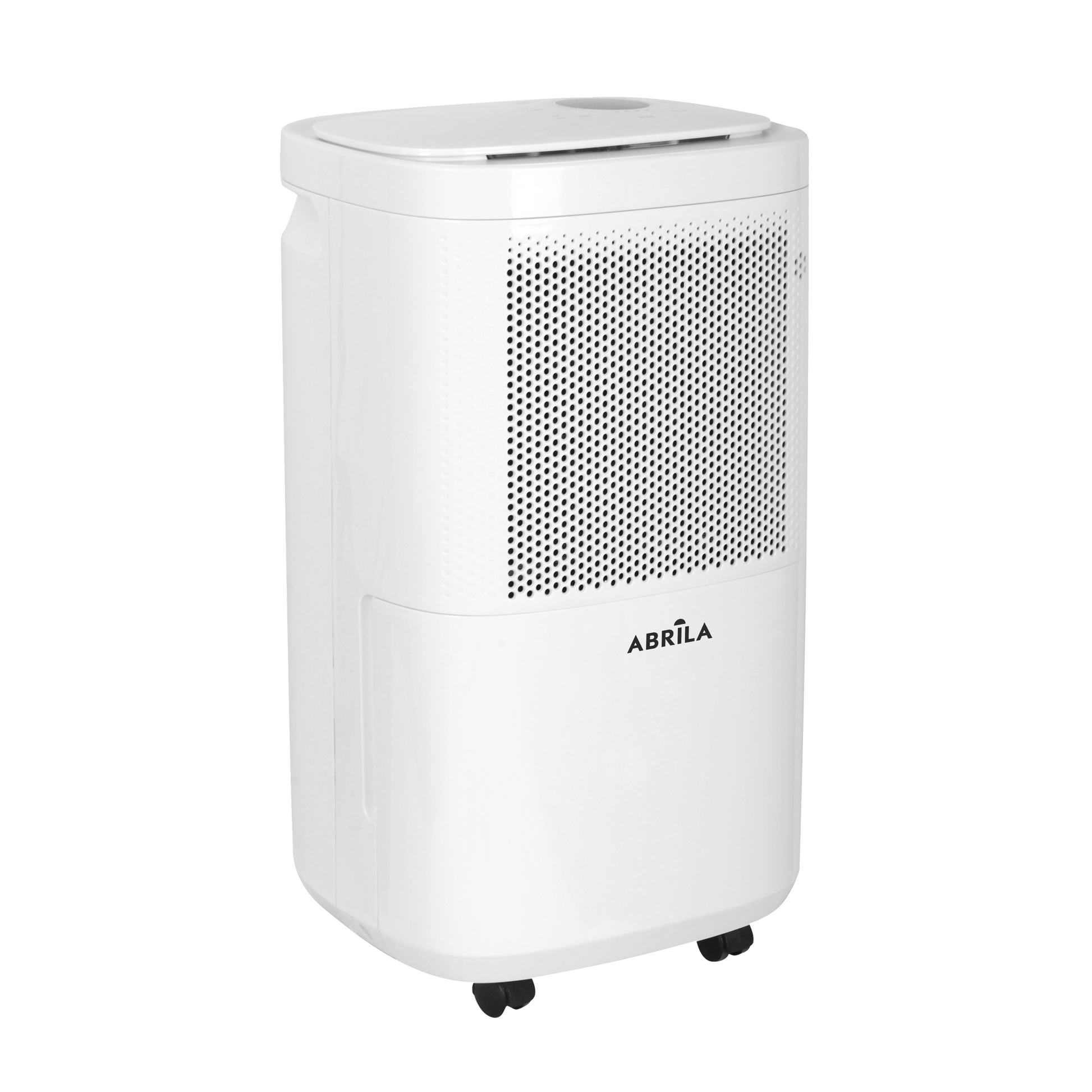 Moderno deshumidificador blanco ideal para combatir la humedad en el hogar