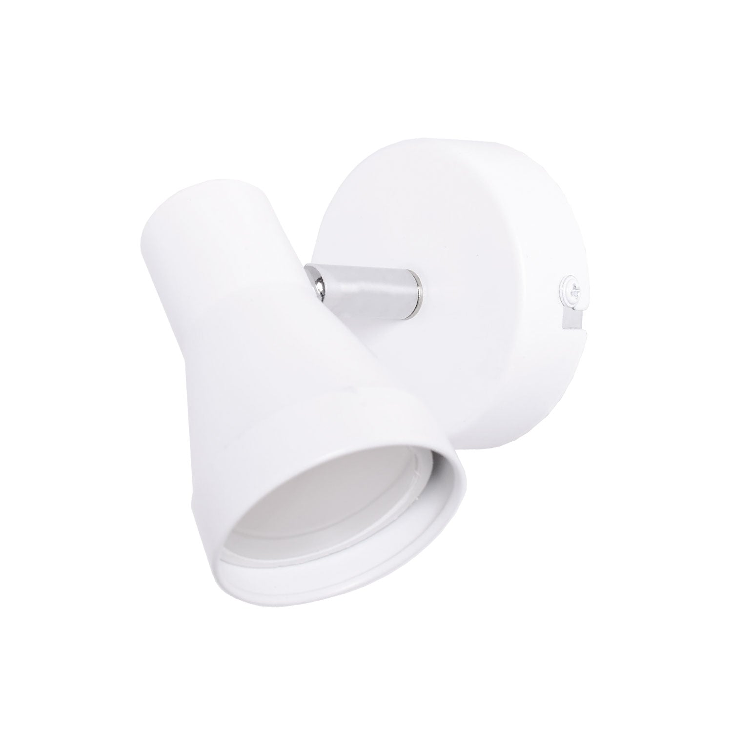 Aplique Leonel fabricado en Hierro color Blanco para bombilla GU10