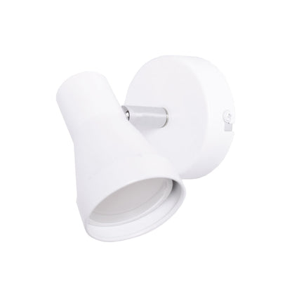Aplique Leonel fabricado en Hierro color Blanco para bombilla GU10