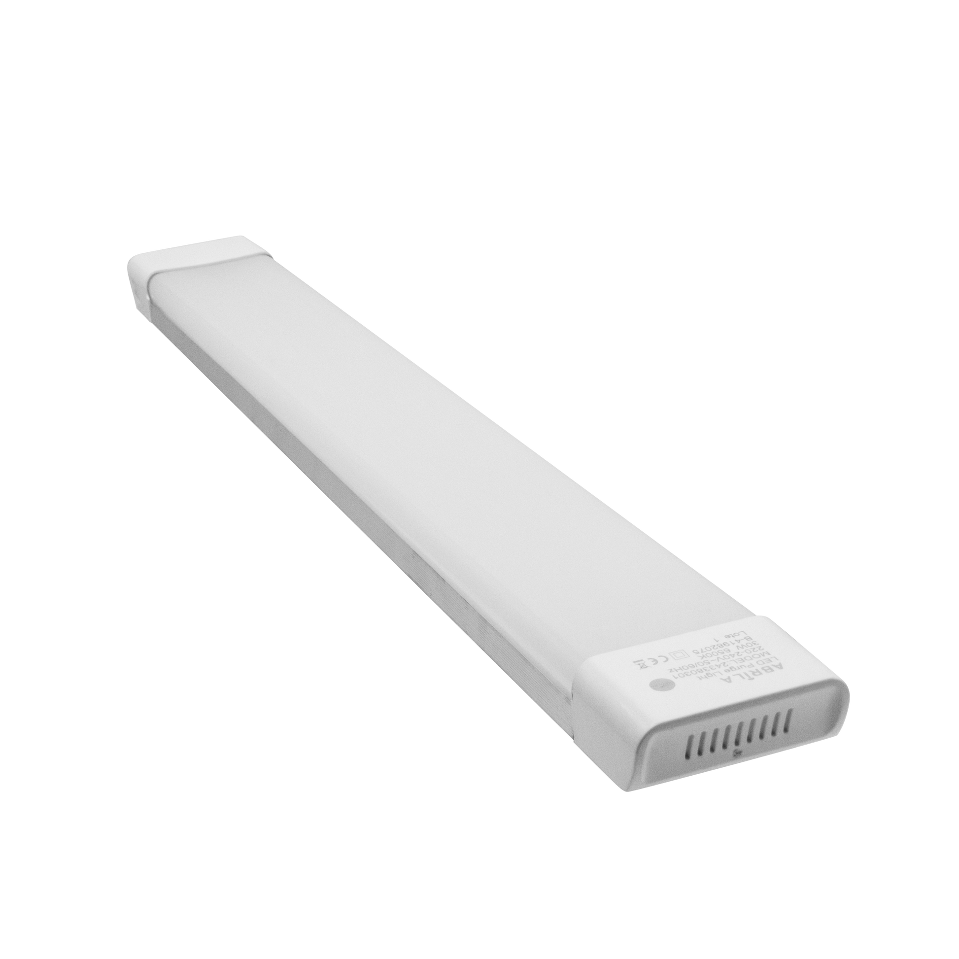 Lámpara alargada Occidente, luz blanca natural ideal para la cocina