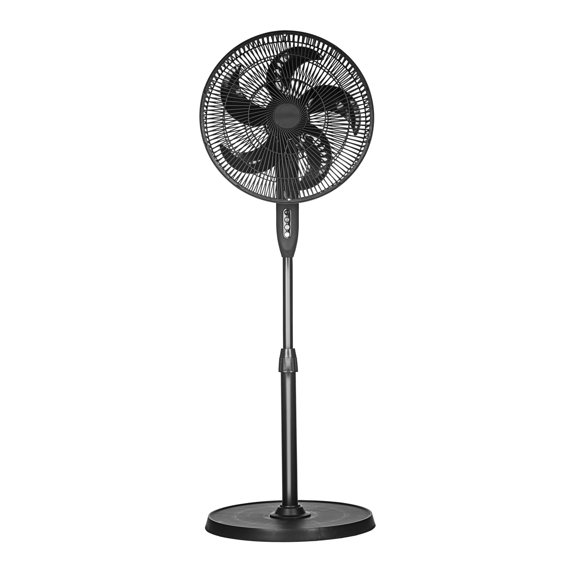 Ventilador Siluro fabricado en Aluminio color Negro