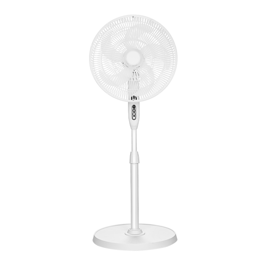 Ventilador Siluro fabricado en Aluminio color Blanco