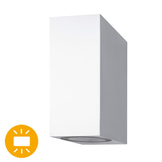 Aplique Exterior VEZ 2xGU10 IP44 Blanco Interlusa - vista principal | Interlusa
