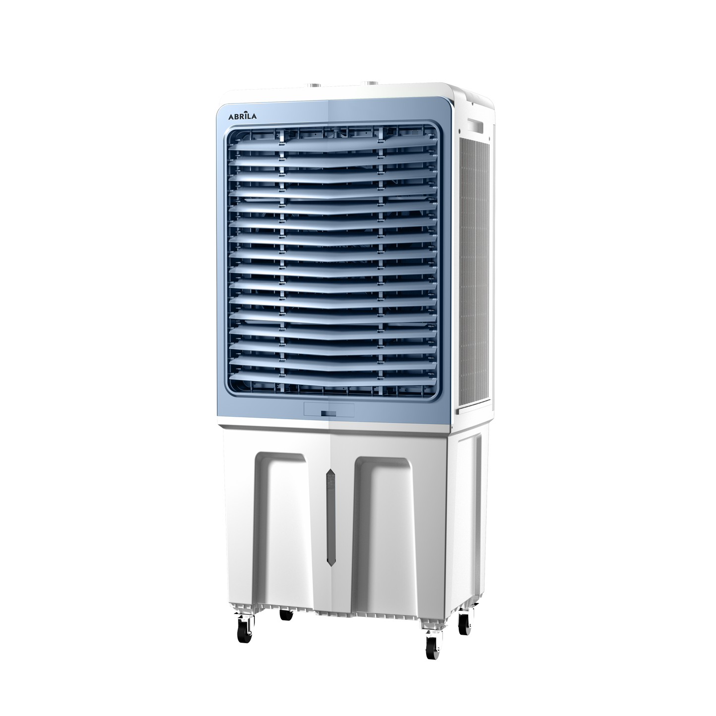 Climatizador Pilatus Fabrilamp / Abrila fabricado en metal color blanco y azul