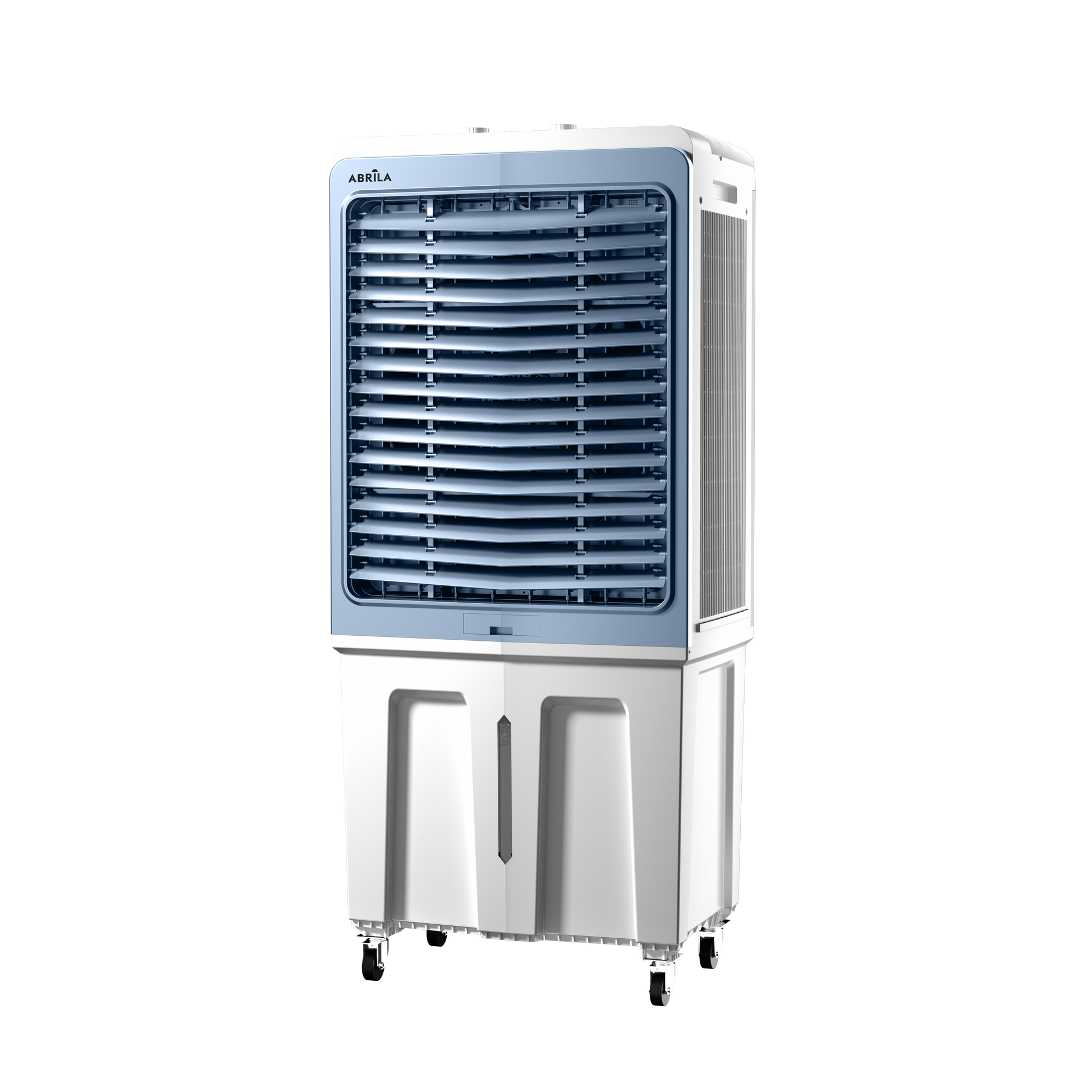 Climatizador Pilatus Fabrilamp / Abrila fabricado en metal color blanco y azul