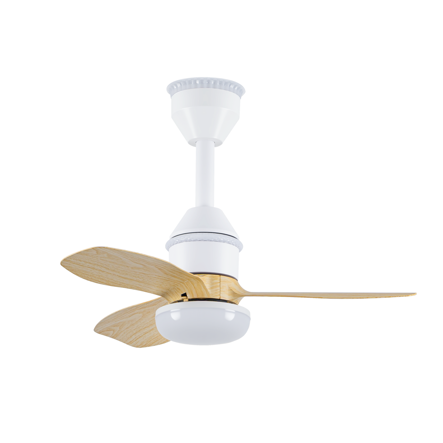 Ventilador de techo LED con motor DC y 6 velocidades ajustables para mayor confort