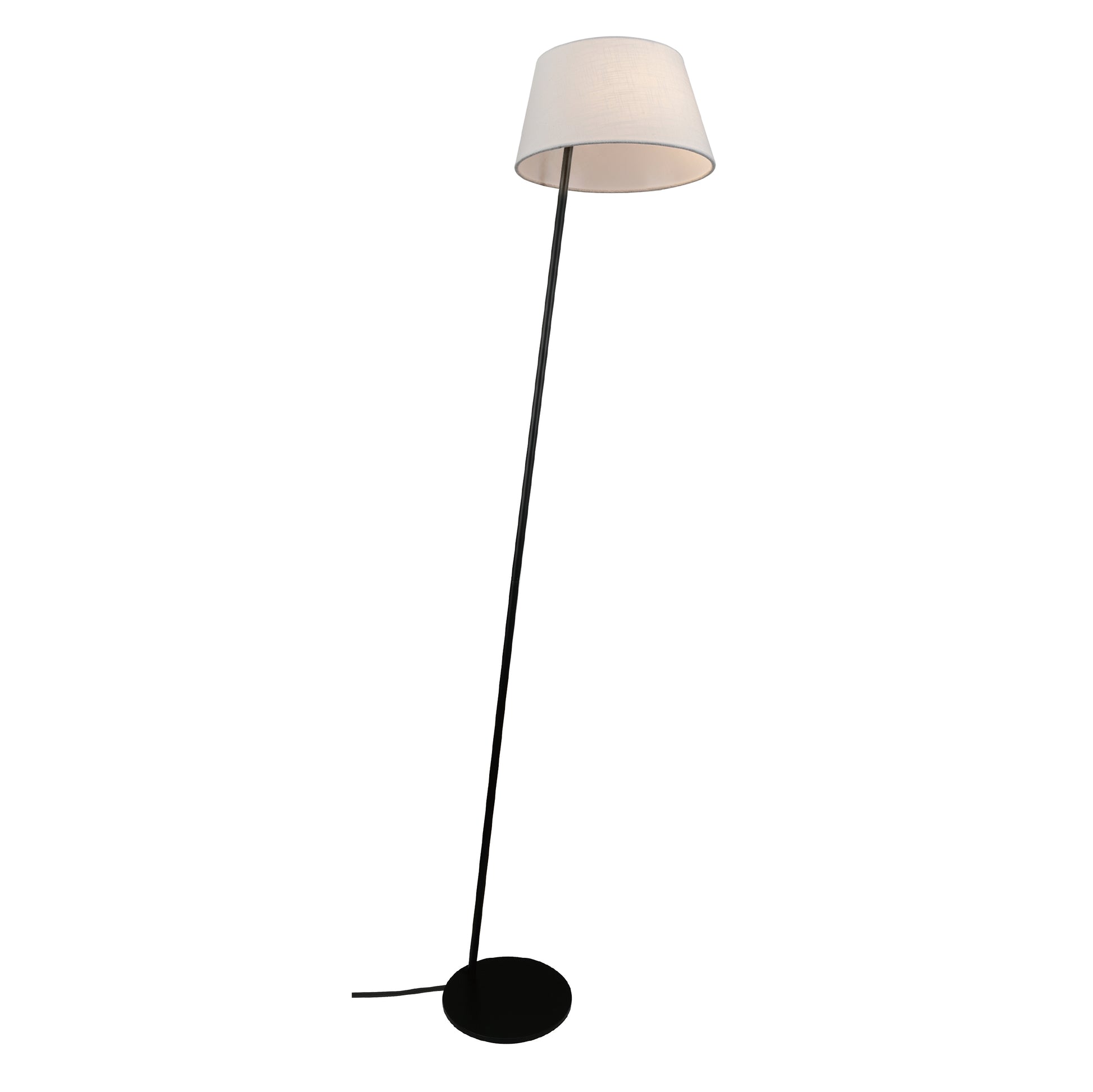 Lámpara de pie MARIZA LUMIT con pantalla beige, ref. 164040109
